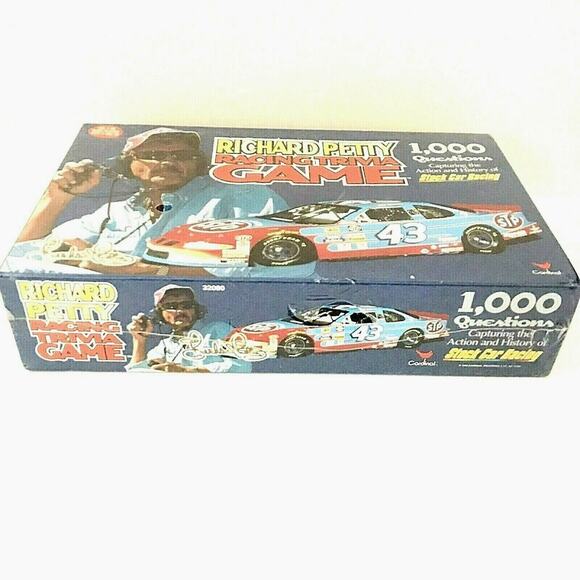 Richard Petty NASCAR Stock Car Racing Trivia Game 1998 Cardinal Sealed "NEW''. - Picture 5 of 5